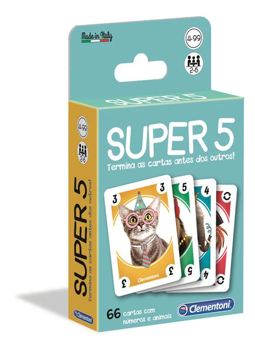 Jogo de Cartas Super 5