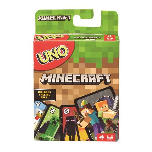 Jogo de Cartas Uno Minecraft - Mattel