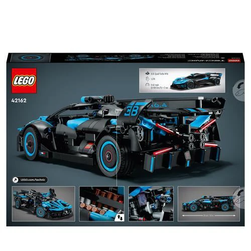 LEGO Technic 42162 - Bugatti Bolide Agile Blue - Image 8