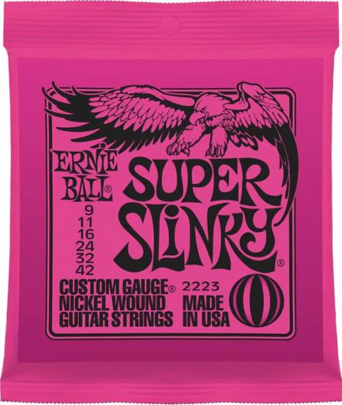 Jogo de Cordas para Guitarra Elétrica Ernie Ball-2223