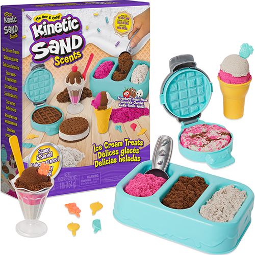 Jogo de Plasticina Kinetic Sand - Delicias Geladas - Spin Master - Image 2