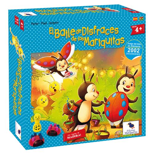 Jogo de Tabuleiro Baile de Disfarces das Joaninhas - MasQueOca