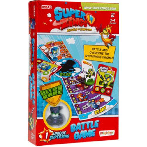 Jogo de Tabuleiro Batalha dos Superzings