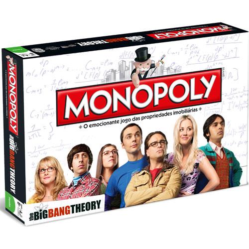 Jogo de Tabuleiro Monopoly Teoria do Big Bang - Creative Toys