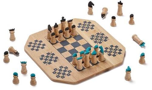 Jogo de Xadrez 2 em 1