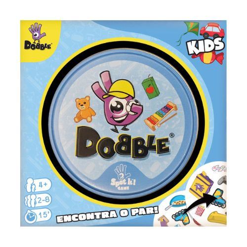 Jogo Dobble Kids - Encontra o Par! - Asmodee | Mebo
