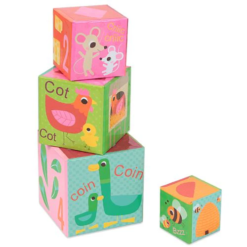Jogo dos Cubos Animais da Quinta - Image 2
