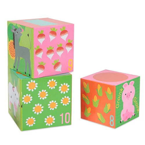 Jogo dos Cubos Animais da Quinta - Image 3