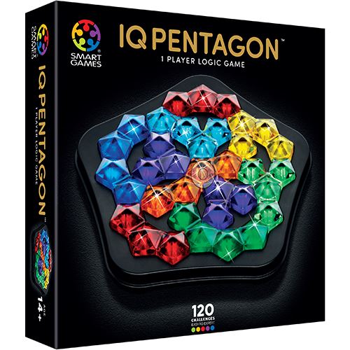 Jogo IQ Deluxe: Pentagon - Smart Games | Sig Toys