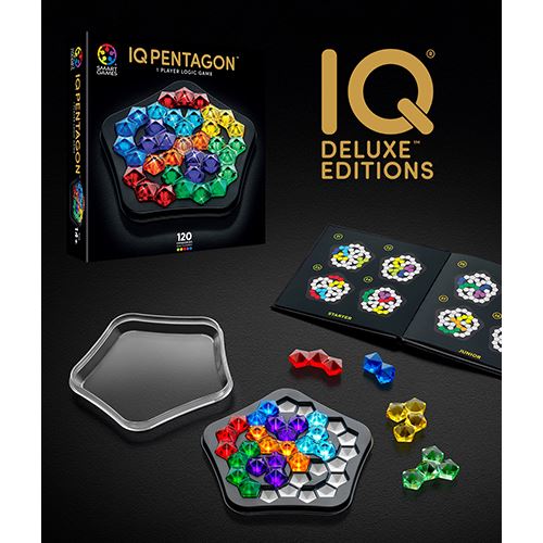 Jogo IQ Deluxe: Pentagon - Smart Games | Sig Toys - Image 2