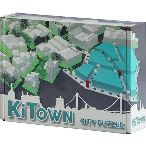 Jogo KiTown Porto - City Puzzle 60 Peças
