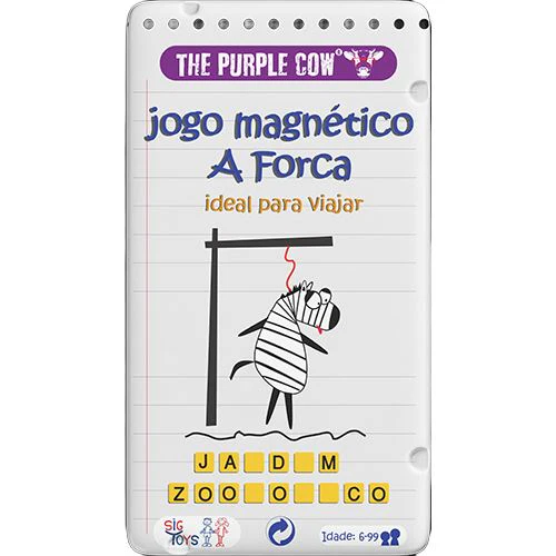 Jogo Magnético A Forca - The Purple Cow | Sig Toys