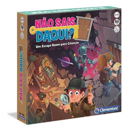 Jogo Não Sais Daqui? - Clementoni
