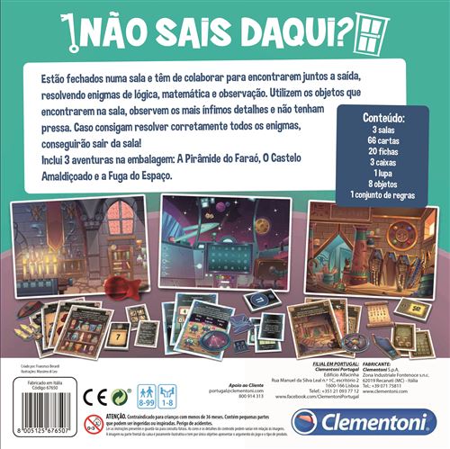 Jogo Não Sais Daqui? - Clementoni - Image 4