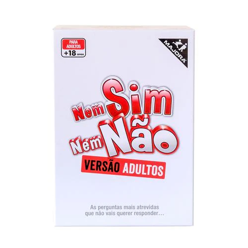 Jogo Nem Sim Nem Não - Versão Adultos - Majora | Concentra