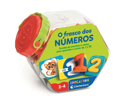 Jogo, O Frasco dos Números - Education Clementoni