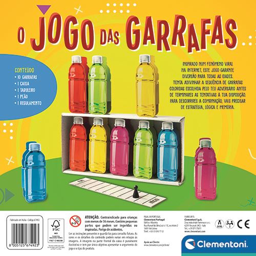 Jogo, O Jogo das Garrafas - Clementoni - Image 2