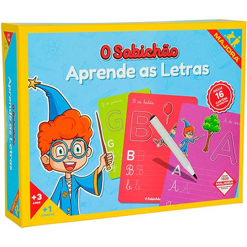 Jogo O Sabichão: Aprende as Letras - Majora | Concentra - Image 2