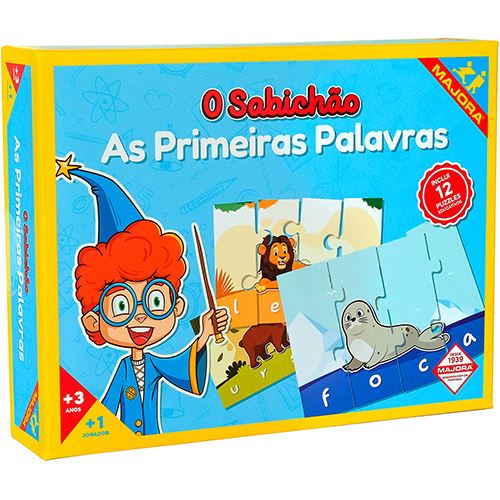 Jogo O Sabichão: As Primeiras Palavras - Majora | Concentra - Image 2