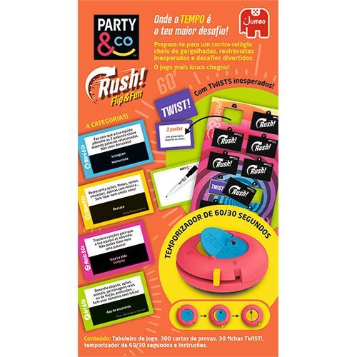 Jogo Party & Co Rush! - Jumbo | Diset - Image 4
