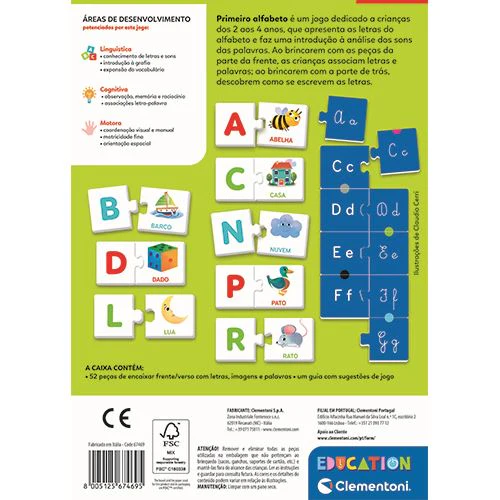 Jogo Primeiro Alfabeto - Education Clementoni - Image 3