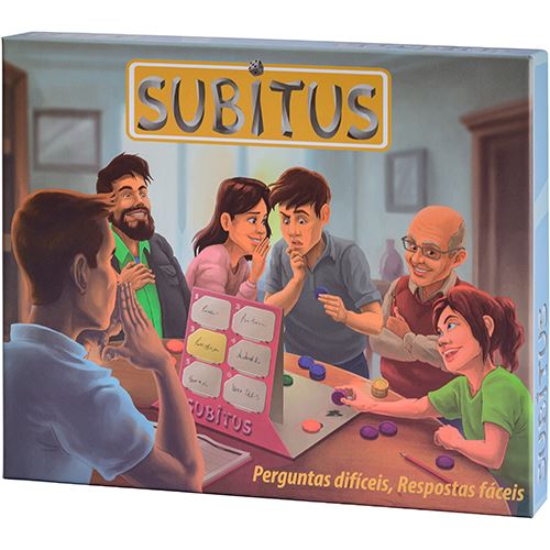 Jogo Subitus - Quiz de Pergunta e Resposta - 52 Peças