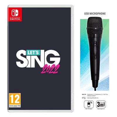 Let’s Sing 2022 + 1 Microfone - Nintendo Switch