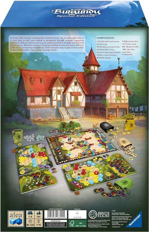 Jogo The Castles Of Burgundy - Special Edition - Alea | Ravensburger - Image 2