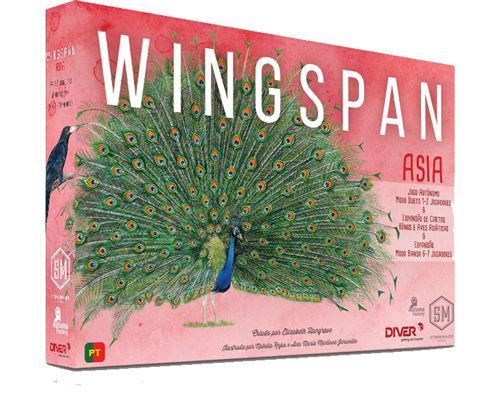 Jogo de Tabuleiro Wingspan Asia - Versão Portuguesa - Diver