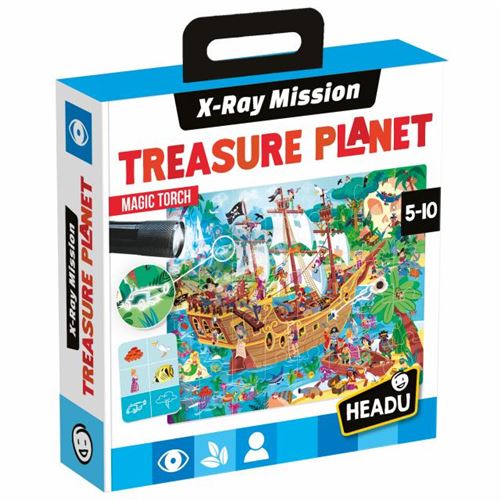 Jogo X-Ray Mission: Treasure Planet - Magic Torch - Headu | Sig Toys