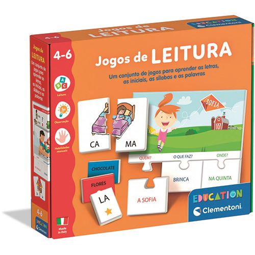 Jogos de Leitura - Education Clementoni