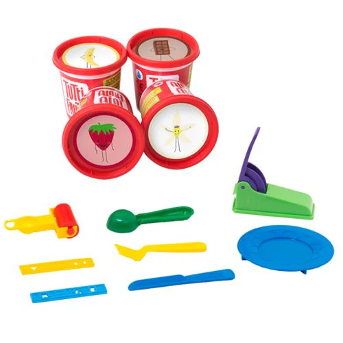 Kit de Plasticina Padaria: 4 Potes + Acessórios - Tutti Frutti | Sig Toys - Image 4
