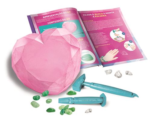 Kit Dig & Shine DIY - Cria asTuas Braceletes - Clementoni - Image 3