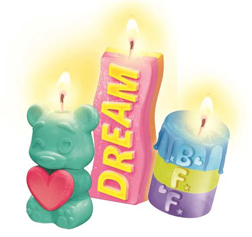 Kit Idea Velas Personalizáveis DIY - Create Your Candles - Clementoni - Envio Aleatório - Image 2