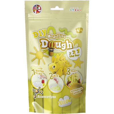 Kit Plasticina DIY Impulso Amarelo - STEAM - Science4you
