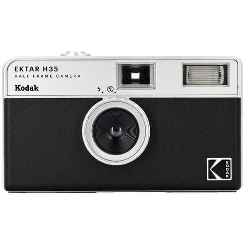Máquina Fotográfica Analógica Kodak Ektar H35 - Preto