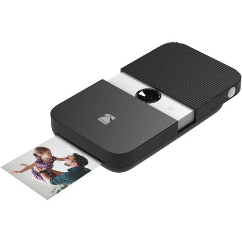 Máquina Fotográfica Instantânea Câmara Instantânea Kodak Smile - Preto | Branco