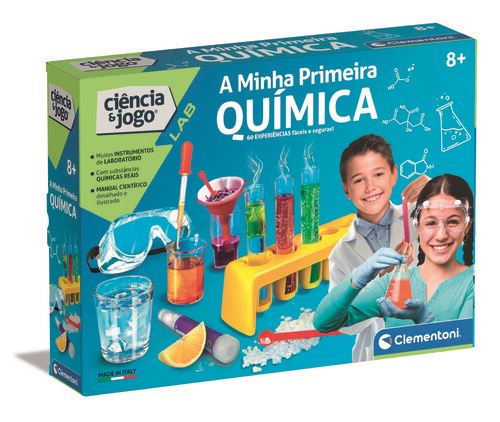 Lab Kit A Minha Primeira Química - Clementoni