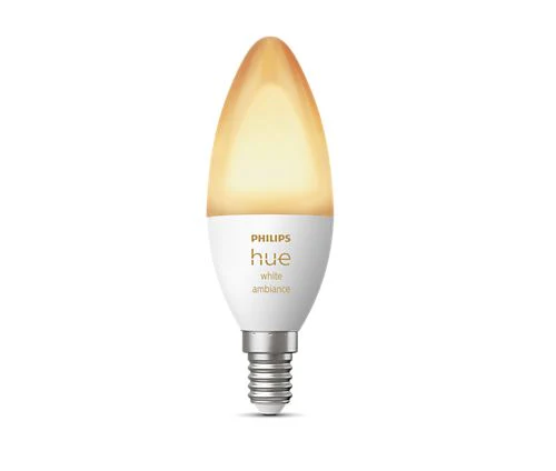 Lâmpada Smart Philips Hue LED Wi-Fi 5.2W B39 E14