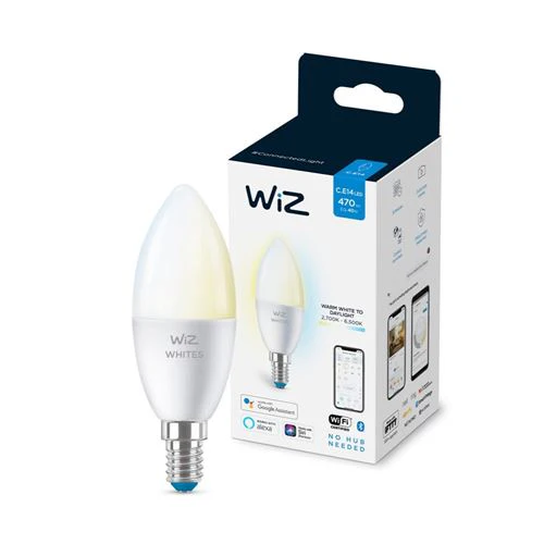 Lâmpada Smart WiZ LED Wi-Fi 4.9 W C37 E14 - Image 2