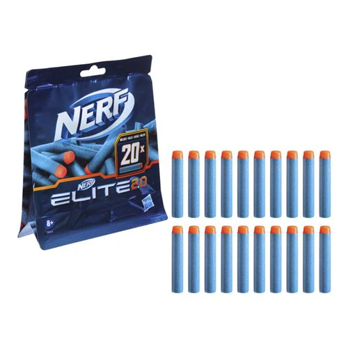 Lançador Kit Nerf Elite 2.0: 20 Dardos Oficiais - Hasbro