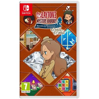 Layton's Mystery Journey: Katrielle and the Millionaires – Deluxe Edition - Nintendo Switch