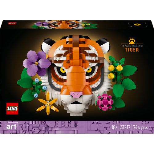 LEGO® ART 31217 - A Coleção de Fauna - Tigre