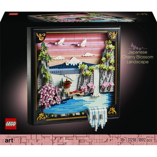 LEGO® ART 31218 - Paisagem com Cerejeiras