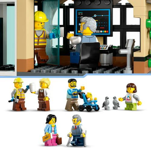 LEGO® City 60469 - Estação de Comboios Central - Image 5