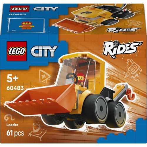 LEGO® City 60483 - Veículos: Carregadora de Construção