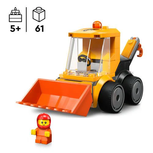 LEGO® City 60483 - Veículos: Carregadora de Construção - Image 3