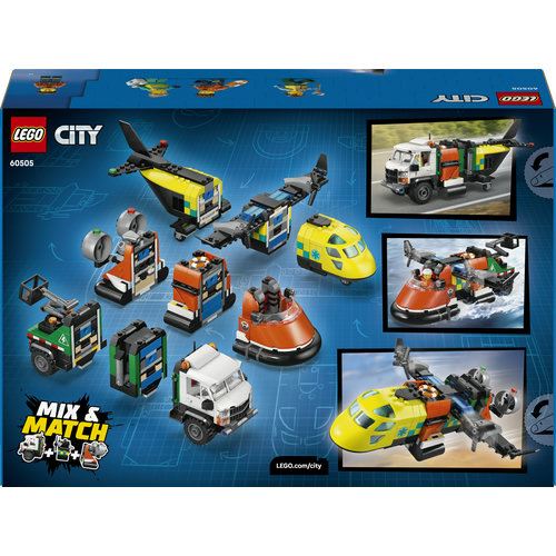 LEGO® City 60505 - Combinação de Avião, Camião de Assistência e Hovercraft - Image 9