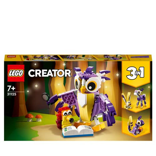 LEGO Creator 31125 Criaturas Imaginárias da Floresta
