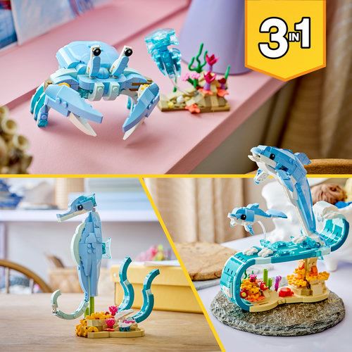 LEGO® Creator 31385 - Animais Marinhos: Golfinhos Encantadores - Image 6